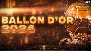 🔴 CEREMONIE BALLON DOR 2024 LIVE  🔥🇧🇷LE SACRE POUR VINICIUS RODRI BELLINGHAM  BALLON DOR LIVE [upl. by Toll]