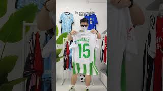 Real Betis Balompie Bartra Jersey outfitblokecore fyp viral jersey soccerjersey bstjersey [upl. by Adierf]