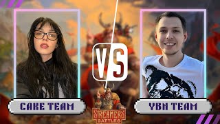 ВСЕ ПЯТЕРО В ПОТОКЕ  STREAMERS BATTLE 8  Team Cake VS Team YBN  ILTW CAKE ARTEEZY GOODOQ [upl. by Nidnal]