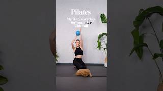 CORE  FULL BODY Pilates Workout  with ball shorts [upl. by Fernando913]