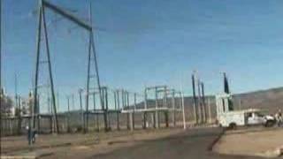 500kV Electric Discharge at Power Station [upl. by Eiraminot170]