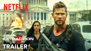 EXTRACTION 3  Trailer  Chris Hemsworth  Idris Elba  Golshifteh  Netflix [upl. by Wardlaw]