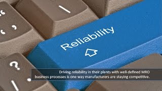 Driving reliability thinking in your MRO supply chain [upl. by Rafe]