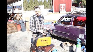 Test Kemppi EVO 200 Aluminum and Steel Welding [upl. by Selia688]