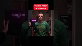 Sheldon Knows Batman sheldoncooper bigbangtheoryenfrançais [upl. by Seni]