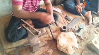 Making of Iron Bell Wind Bell [upl. by Bertha]