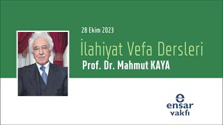 Prof Dr Mahmut Kaya  Vefa Dersleri [upl. by Eicak]