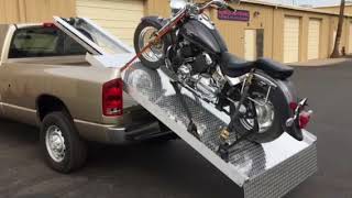 TRIKE MOTORCYCLE QUAD RAZOR RHINO SNOWMOBILE BOAT LOADING SYSTEMS [upl. by Anirtac440]