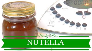 Nutella fatta in Casa  Bimby TM6  TM5 TM31  Thermomix [upl. by Ahcorb]