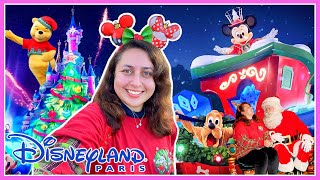 Disneyland Paris CHRISTMAS Season 2022🎄 Decorations Shows PARADE Disney Dreams of Christmas🎅🏻 [upl. by Crenshaw]