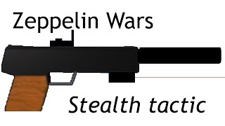 Using stealth tactics in Zeppelin Wars  Zeppelin Wars ROBLOX [upl. by Marthena486]