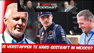 REVIEW MEXICO GP Is Verstappen te hard GESTRAFT in Mexico [upl. by Carhart]