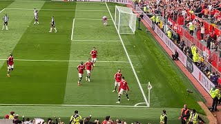 MANCHESTER UNITED 41 NEWCASTLE RONALDO’S DEBUT GOAL [upl. by Tonl]