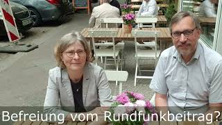 Befreiung vom Rundfunkbeitrag [upl. by Lynnet]