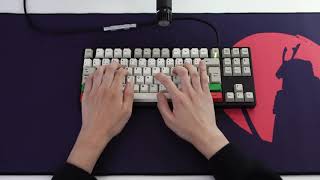 TGR Jane V2 CE Typing sounds Cherry MX Vintage Brown [upl. by Sirovaj921]