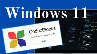 Como baixar e instalar a IDE Code Blocks 2003 no Windows 11 [upl. by Nowyt]