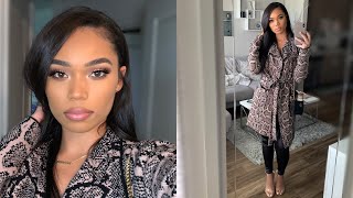 GRWM  MAKEUP  OUTFIT  Briana Monique [upl. by Aivitnahs]