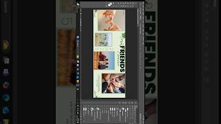 Photoshop Photoframe Design photoshop photoframe friends friendship [upl. by Enileoj]