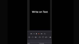 Write On TEXT  DaVinci Resolve for NOOBS  Tip 31 [upl. by Elia500]