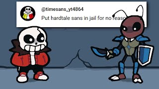 hardtale sans goes to prison [upl. by Cordi172]