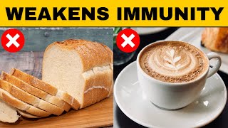 Top 10 Foods that Weaken Immunity [upl. by Albertson58]