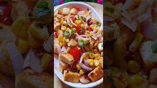 Healthy Paneer Corn Salad  High Protein Salad  shorts ytshorts highproteinsalad [upl. by Acinoda953]