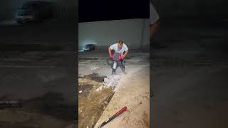 This is a rock drill construction concrete drilling shorts youtuber youtubeshorts [upl. by Scotney220]