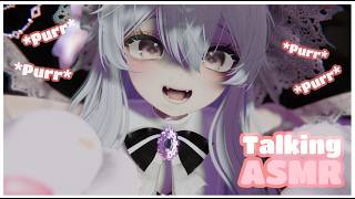 【ASMR Vrchat】Catgirl Helps You Falls Asleep ♥ Sleeping Aid ♥ Talking ♥ Purring ♥ [upl. by Meter]