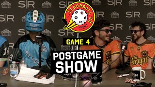 Postgame Show  Game 4  Floorball 2 [upl. by Eizus55]