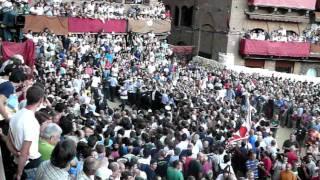 Palio di Siena Aug 2011 4 of 4MOV [upl. by Myrtice]