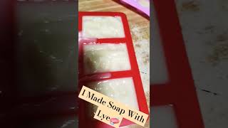 I Made Soap With Lye🧼🧼😬😬 [upl. by Naro]