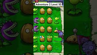 Plants vs Zombies Adventure 2 Level 10 The Series gamingvideos pvz plantsvszombies [upl. by Xila]