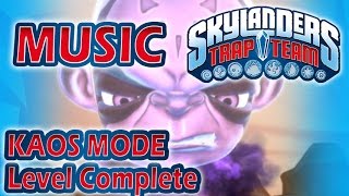 ♪♫ Kaos Mode  Level Complete  Skylanders Trap Team Music [upl. by Nrevel]