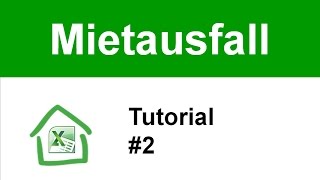 Tutorial 2 Kalkulatorischer Mietausfall Immobilien Investment [upl. by Netsriik]