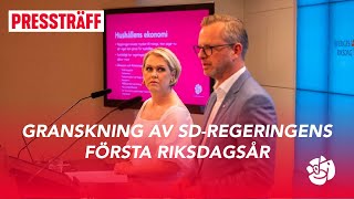 LIVE Granskning om att SDregeringen är den minst handlingskraftiga på 50 år [upl. by Niltak]