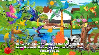 A Paradise of colourful Birds storytellingkidsvideofunnyfunnybedtimestoriestrendingviralshor [upl. by Coralie]