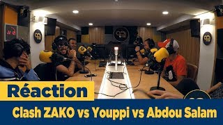 Réaction ta3 léquipe Session Live 3la l Clash ZAKO vs Youppi vs Abdou Salam [upl. by Einwahs]