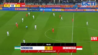 🔴 LIVE RCTI  UZBEKISTAN VS INDONESIA  PIALA ASIA U20 2023 [upl. by Bolme709]