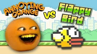 Annoying Orange Vs Flappy Bird SPOOF [upl. by Adnahs358]