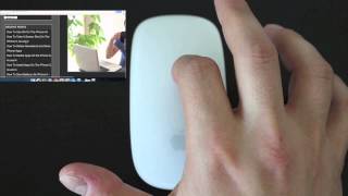 How To Use Apple Magic Mouse Gestures and Multi Touch [upl. by Alano556]