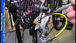 What is the bicycle derailleur B screw and and how to adjust it [upl. by Hepza]