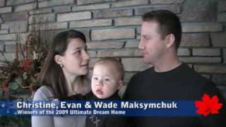 Lively couple wins the Ultimate Dream Home [upl. by Ruder]