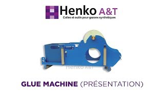 Henko 601  Glue Machine  Présentation [upl. by Xuagram]