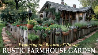 Bringing the Countryside Home Rustic Farmhouse Garden Ideas [upl. by Aimit]