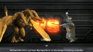 Play Godzilla Omniverse game Monsterverse Ghidorah VS Megalon [upl. by Brine]