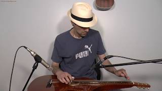 Unchained Melody  Open D Lesson for weissenborn dobro lap steel [upl. by Idnir]