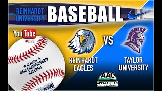 Reinhardt Eagles Baseball vs Taylor 2102024 Southeast Rumble [upl. by Elrak]