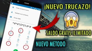 TENER SALDO GRATIS ILIMITADO En Cualquier Celular Y Sin Ninguna Aplicación 2020 [upl. by Lainey487]