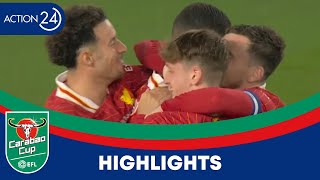 Μπράιτον  Λίβερπουλ 23  Highlights  EFL Carabao Cup 202425  ACTION 24 [upl. by Osmo]