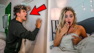 CHEATING WITH THE DOOR LOCKED PRANK ON BOYFRIEND HE CRIES [upl. by Aleac]